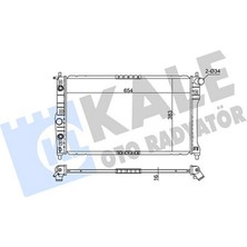 Kale Radyatör Chevrolet-Daewoo Nubira 00 Ac /- Otom. 655X378X16 Al/pl/brz Almla