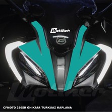 Motiker Cfmoto 250SR Ön Kafa Kaplama Modeli Turkuaz Renk