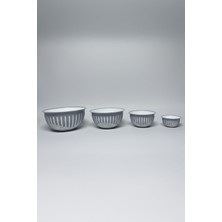 Follow Me Dream Kase 4'lü Set (Beyaz-Gri)