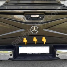 swordslife Mercedes x Class Arka Plaka Aydınlatma Yuvaları