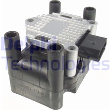 Delphi Delphı GN10018-12B1 Ateşleme Bobini Bora 1.6 98 >-Golf Iv-V 1.6 00 >-Polo 1.4 16V 99-01 Akl-Avu-Bfq-Bgu-Ahw 032905106B-032905106E-032905106