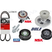 Gva 59WPK9003 Devirdaimli Eksantrik Gergi Kiti Astra F-Corsa B-Vectra B 1.4i-1.6i-1.8i 16V X14XE-X16XEL-X18XE 95516734-1606274-93180219-1629061