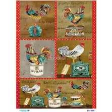 E Hobici Diamond Pirinç Dekopaj Kağıdı - 1009