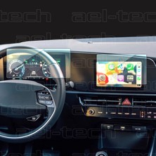OROEL OTOMOTİV Kia Niro Navigasyon ve Dijital Gösterge Uyumlu 9h Nano Ekran Koruyucu 2023/2024