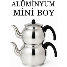 Tiesa Home Alüminyum Küre Çaydanlık Mini Boy Siyah Kulp
