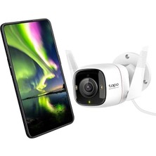 AyrStore Tp-Link C325WB, 2k 4mp, Yapay Zeka Desteği, Hareket Tespit, IP66 Su Geçirmez, Renkli Gece