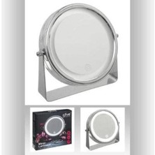 Storemax Mudo Concept Boho Aydınlatmalı Büyüteçli Ayna 4 x 20 x 21 cm