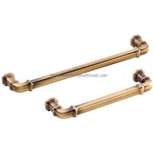 Doğanlar Gusto Olifka Antik Sarı Mobilya Kulp Kulbu 128 mm