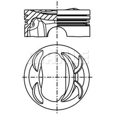 Mahle 028PI00117000 Pıston Segman 76.51MM Std Golf 5-6-Jetta 3-4-Passat-1.4tsı-Fsı Blg Bmy Cava Ctha 05