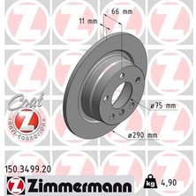 Zimmermann Fren Dıskı Arka Bmw F20 F21 F22 F23