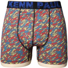 Kenn Paul 3xl–6xl Konforlu Erkek Boxer – Desenli, Yumuşak Pamuk, Şık Stil