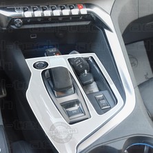 OROEL OTOMOTİV Peugeot 3008 Gt Piano Black Joystick Vites Orta Konsol Uyumlu Tpu Koruyucu