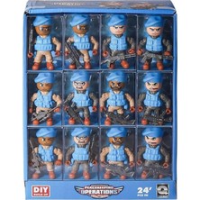 Mavi Bere Komando Askerler 24'lü Set