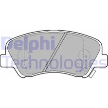 Delphi Delphı LP2497 Ön Fren Balata Hyundaı Accent Blue 1.4l 1.6l Benzinli 10-> 1.6l Crdi Dizel 10-> / Elantra 1.6l D4FB G4FG 6 Vites 16-> / Kıa Rıo 1.4l D4FC 11-> 581011RA00-581011RA05-581011WA35