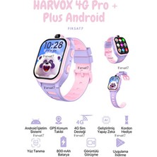 Harvox 4g Pro + Plus Android Sim Kartlı Akıllı Çocuk Saati Gps Konum, Kamera, Görüntülü Görüşme Btk