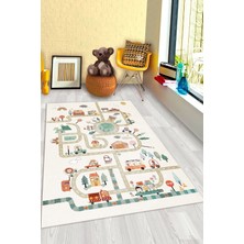 Bebişim Halı Şehir Yol Desenli Oyun Halısı