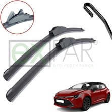 Toyota Yeni Corolla Hatchback Ön Cam Silecek Süpürgesi Takımı 2020 - 2023 Hb Kasa Ön Silecek