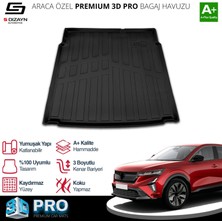 Drs Tuning S-Dizayn Renault Rafale 3D Pro Bagaj Havuzu 2024 Üzeri A+ Kalite