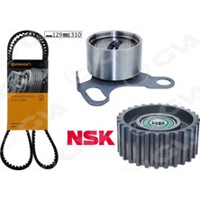 Gva 59T7190 Triger Kayış Seti Eksantrik Seti Toyota Hılux 2.4l 2l 2l-T LN85 LN145 LN105 90-04 / Hıace 2.4l 2l LH112 LH114 89-> 1 Kayış 1 Rulman 1 Dişli 129X310 1356859065-1350554021-1350354030