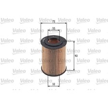 Valeo 586568 - Yağ Filtresi Astra H-Astra J-Mokka-Zafıra-Corsa D-Merıva-Cruze 1.7 Cdtı 16V Z17DTJ-A17DTJ-DTR-DTC- Dte-Dtf