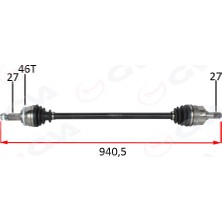 GVA Komple Aks Ön Sag Hyundaı I30 Fd 1.6 Crdı mt Abslı 07-11