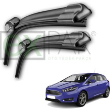 Ford Focus 3,5 Ön Cam Silecek Süpürgesi Takımı 2015 - 2018 Focus Makyajlı Kasa Silecek