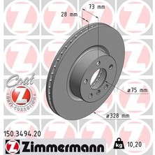 Zimmermann Fren Dıskı On Bmw X3 F25 X4 F26