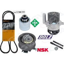 GVA Devirdaimli Triger Seti 120X300 T5-Caddy-Passat-Jetta-Golf-Polo-A3-Leon 1.4-1.9tdı Bjb-Axb-Amf-Bls