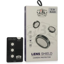 Samsung Galaxy S24 Bilvis Titan Kamera Lens - Siyah