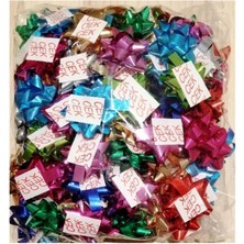 Hilal Ticaret Metalik 5 cm Fiyonk No: 2 Karışık Renk 100’LÜ Poşet