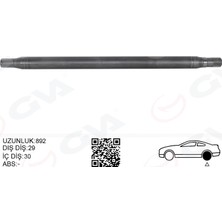 GVA Aks Mili Arka Sag Kalin Uzun 892MM Mercedes Sprinter B906 . Vw Crafter 30-35-50 Z:29-30 Almla