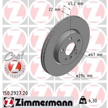 Zimmermann Fren Dıskı On Bmw F45 F46 F48 F39 Mını F55 F56 F57 F60