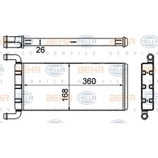 Mahle Kalorıfer Radyatoru Mercedes Sprınter B906 . Vw Crafter 30-35-50