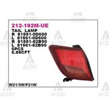 Depo Stop Lambası Yaris 2014 Sonrası  Sağ (Oem NO:81551-0D600) (Adet)