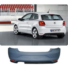 Volksvagen Polo 6c 2015-2017 Plastik Boyasız Gti Arka Tampon