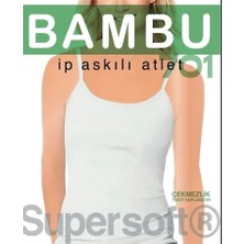 Moda Şahsenem Star 701 Bambu Ip Askılı Bayan Atlet