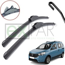Dacia Dokker Ön Cam Silecek Süpürgesi Takımı 2012 - 2015 Model Arası Sağ Sol Takım