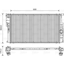 Valeo Motor Su Radyatoru Bmw N13 N47 N B37 B47 F20 F30 F32 F34 I3