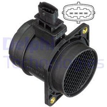 Delphi Hava Kütle Ölçer Debimetre Fıat Doblo 05 Grande Punto 05 10 Linea 07 Bravo Iı 07 14 Alfa Romeo Mıto 09 147 05 10 1.3jtd 1.9jtd