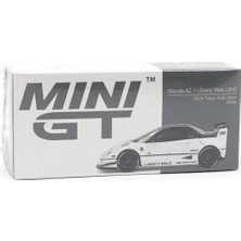 Toyfest Mini Gt 1/64 Mazda Az-1 Liberty Walk LB40 White 2024 Tokyo Auto Salon