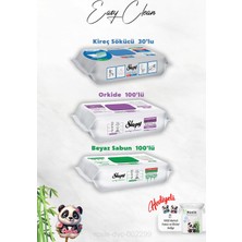 Orkide ve Beyaz Sabun Katkılı Sleepy 100'LÜ, Kireç Sökücü 30'lu Temizlik Havlusu ve Rosie Hediye