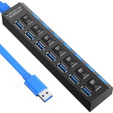 Mykablo USB 3.0 On/Off Anahtarlı 7 Port Hub