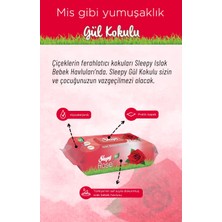 Sleepy 24 Al 21 Öde Gül Kokulu Bebek Islak Havlusu 90'lı ve Rosie