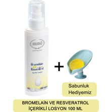 Ersağ Ersag Bromelain ve Resveratrol Içerikli Losyon 100 ml + (Sabunluk Hediyemiz) 624-06