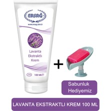 Ersağ Lavanta Ekstraktlı  KREM100 ml + (Sabunluk Hediyemiz) 394-10