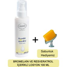 Ersağ Ersag Bromelain ve Resveratrol Içerikli Losyon 100 ml + (Sabunluk Hediyemiz) 624-04