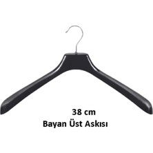 Askıcı Kadın Takım Askısı 5   Adet  Bayan Takım Elbise Askısı  38 cm Ceket Askısı