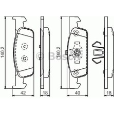 SANGSIN Sangsın SP1787 Ön Fren Balata Renault Clıo Iv 12> Dacıa Logan Iı 12> Sandero Iı 12> 410602581R-410605612R-410605951R