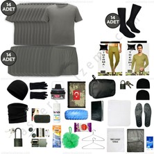 Askerimalzeme.com 14'lü Kışlık Ekonomik Denizci Bedelli Asker Seti