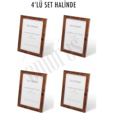 Storemax Ahşap Resim Çerçevesi 4'lü Set Halinde 13 x 18 cm Boyutunda